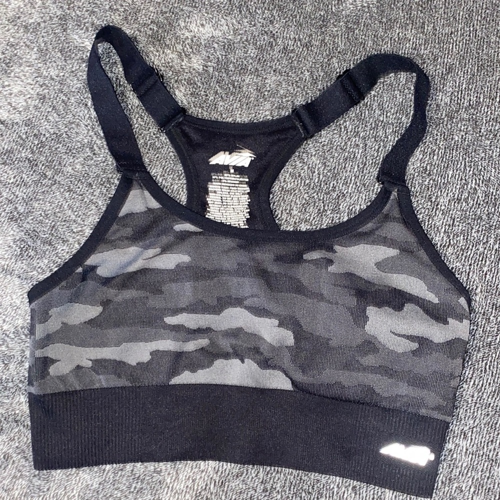 Womens Avia Camo Sports Bra